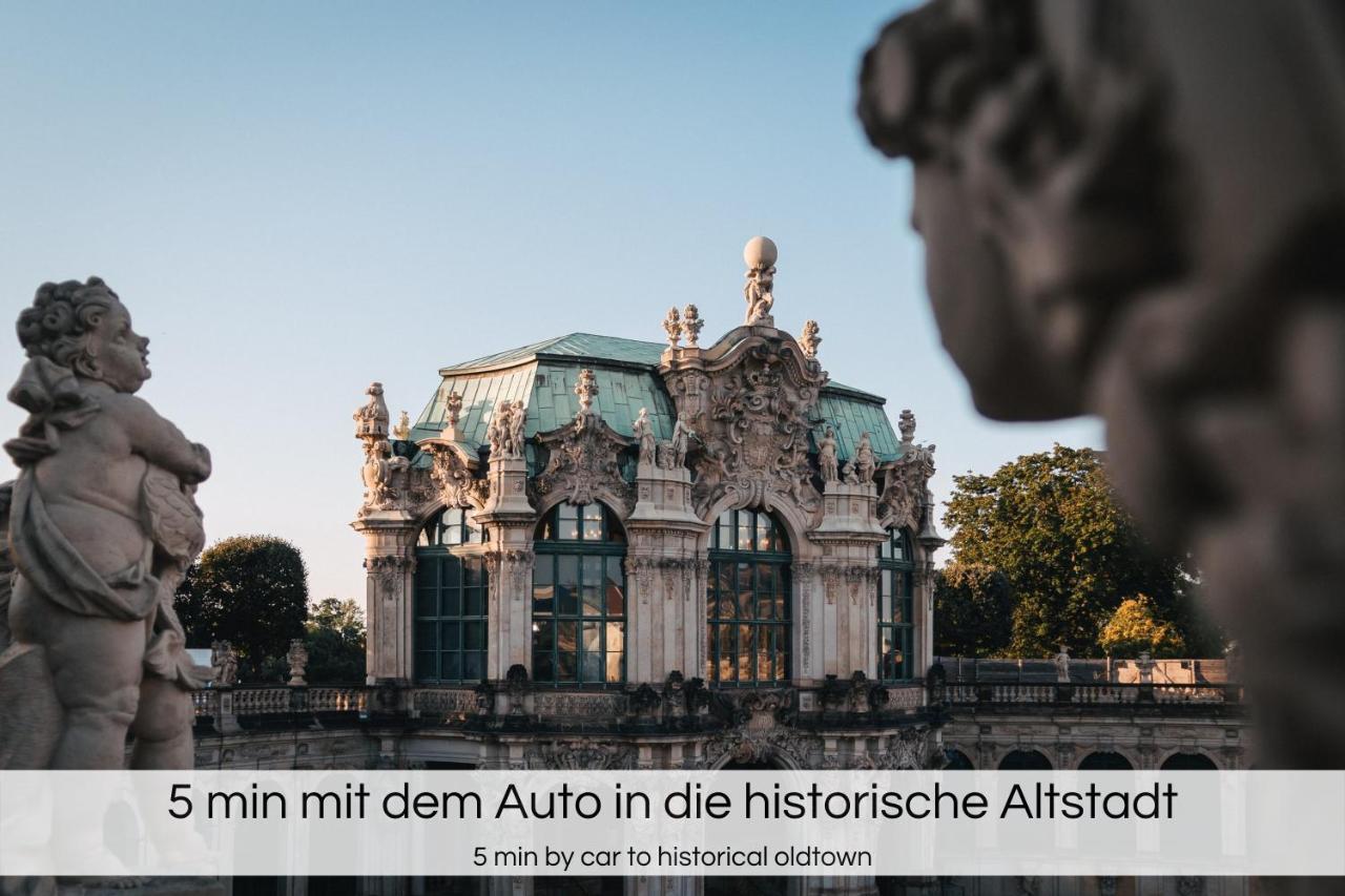 "Gruene Oase" - Naehe Altstadt - Tiefgarage - Ruhig - Nespresso Dresden Exterior photo